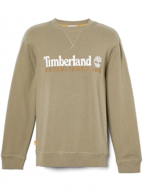 pulover pt. barbati Timberland Est1973 Crew Sweats verde 6