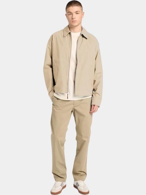 jacheta de primavara pt. barbati Timberland DWR Stratham Cotton Bomber nisip 4