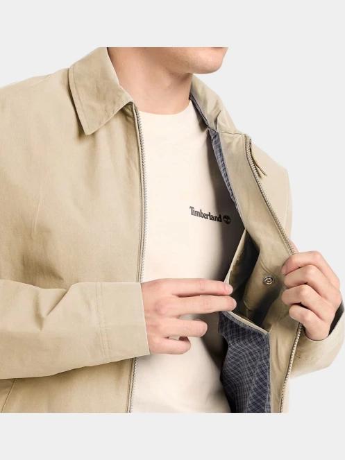 jacheta de primavara pt. barbati Timberland DWR Stratham Cotton Bomber nisip 5