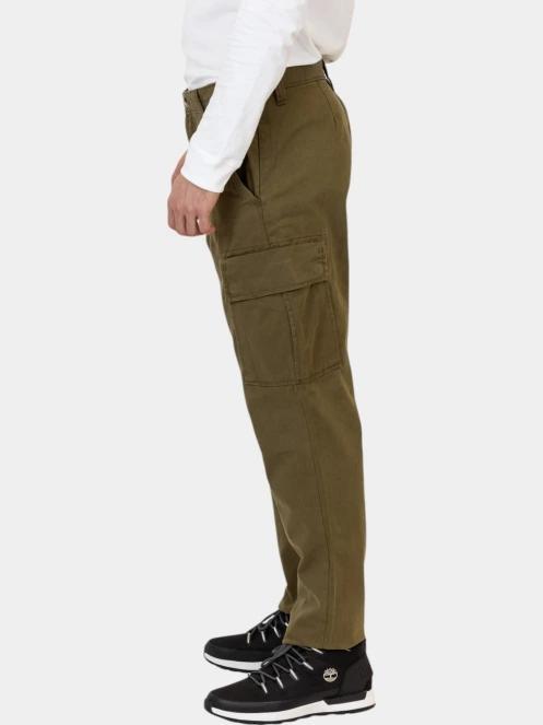 pantaloni cargo pt. barbati Timberland Twill Cargo Pant oliv 3