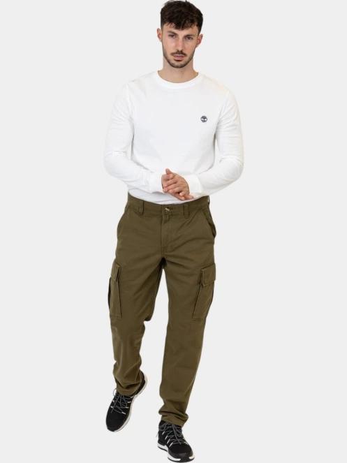 pantaloni cargo pt. barbati Timberland Twill Cargo Pant oliv 7