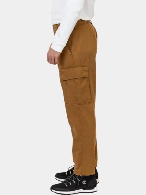 pantaloni cargo pt. barbati Timberland Twill Cargo Pant maro 3