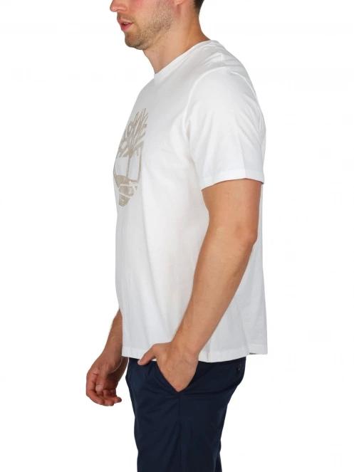 tricou cu maneci scurte pt. barbati Timberland Merrymack River alb 3