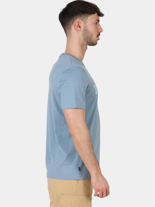 tricou cu maneci scurte pt. barbati Timberland Linear Logo Short Sleeve Tee albastru 5