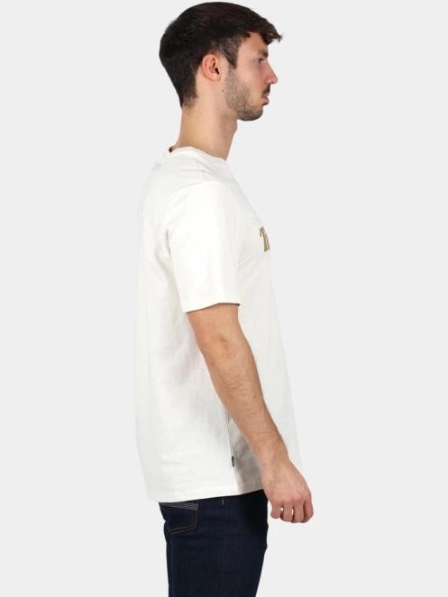 tricou cu maneci scurte pt. barbati Timberland Linear Logo Short Sleeve Tee alb 3