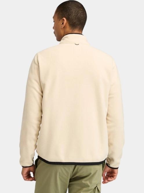 pulover polar pt. barbati Timberland Full Zip Polar Fleece nisip 3