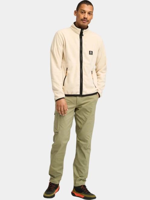 pulover polar pt. barbati Timberland Full Zip Polar Fleece nisip 4