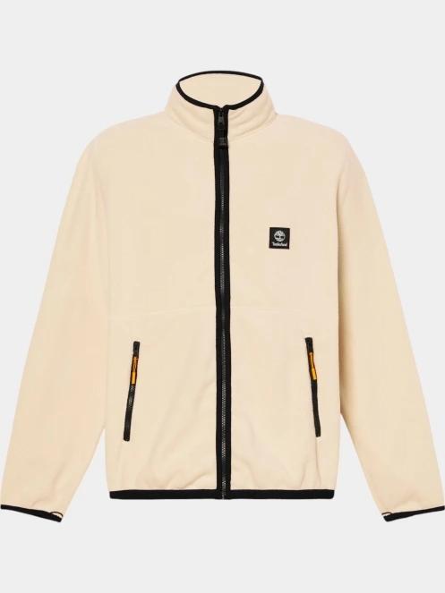 pulover polar pt. barbati Timberland Full Zip Polar Fleece nisip 7