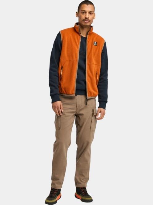 vesta pt. barbati Timberland Polar Vest Fleece maro 7