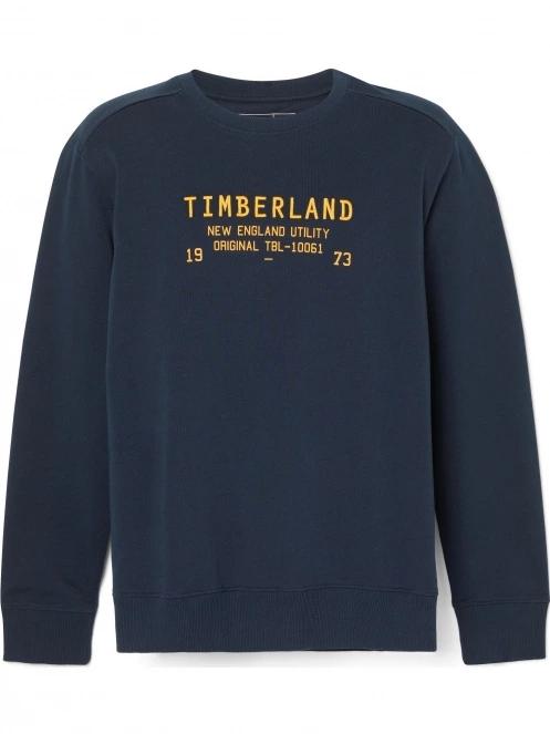 pulover pt. barbati Timberland Ls Roc Utility Crew Sweatshirt Regular albastru inchis 7