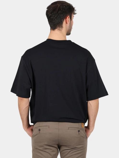 tricou cu maneci scurte pt. barbati Timberland Short Sleeve Tee negru 4