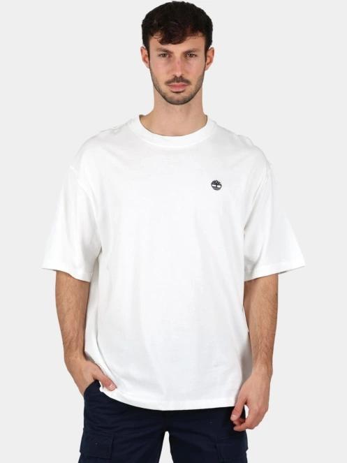 tricou cu maneci scurte pt. barbati Timberland Short Sleeve Tee alb 2