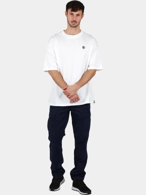 tricou cu maneci scurte pt. barbati Timberland Short Sleeve Tee alb 5