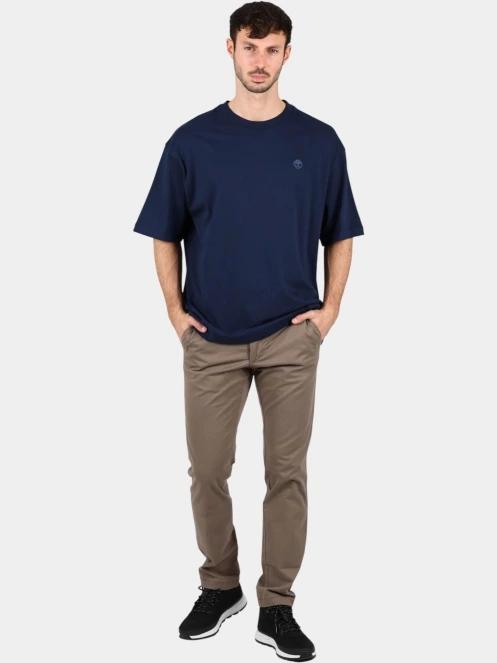 tricou cu maneci scurte pt. barbati Timberland Short Sleeve Tee albastru inchis 5