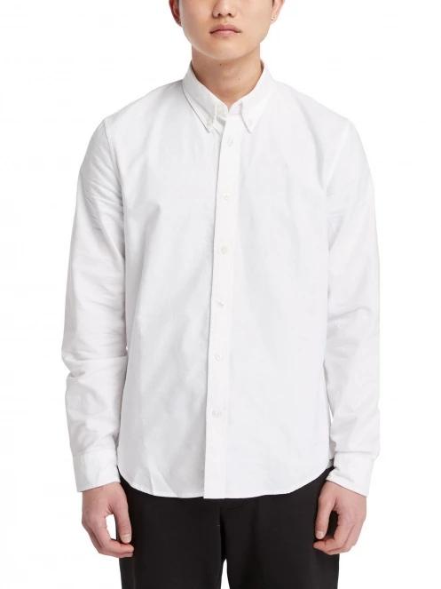 camasa cu maneci lungi pt. barbati Timberland Oxford Shirt alb 2