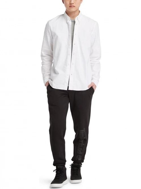 camasa cu maneci lungi pt. barbati Timberland Oxford Shirt alb 5
