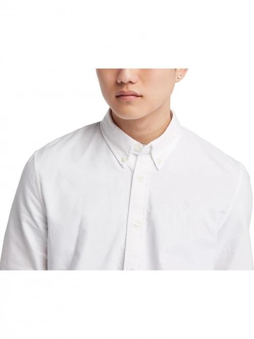 camasa cu maneci lungi pt. barbati Timberland Oxford Shirt alb 6