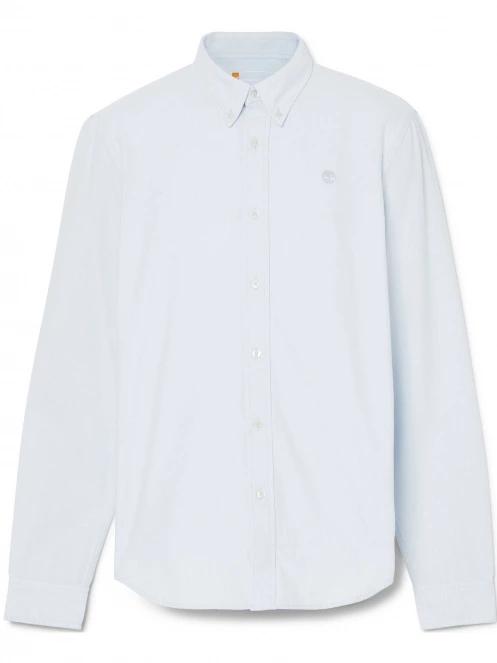 camasa cu maneci lungi pt. barbati Timberland Oxford Shirt albastru deschis 7
