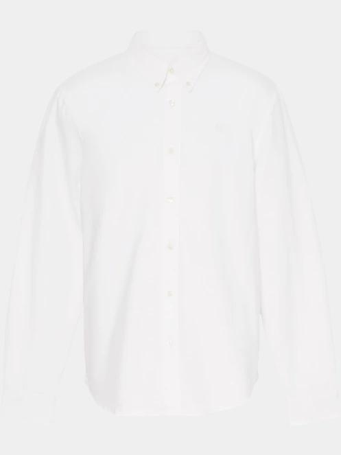 camasa cu maneci lungi pt. barbati Timberland Oxford Shirt alb 6