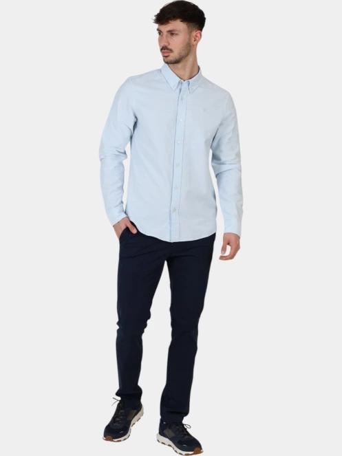 camasa cu maneci lungi pt. barbati Timberland Oxford Shirt albastru deschis 6