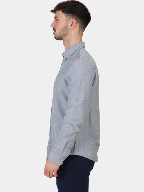 camasa cu maneci lungi pt. barbati Timberland Oxford Shirt albastru inchis 3