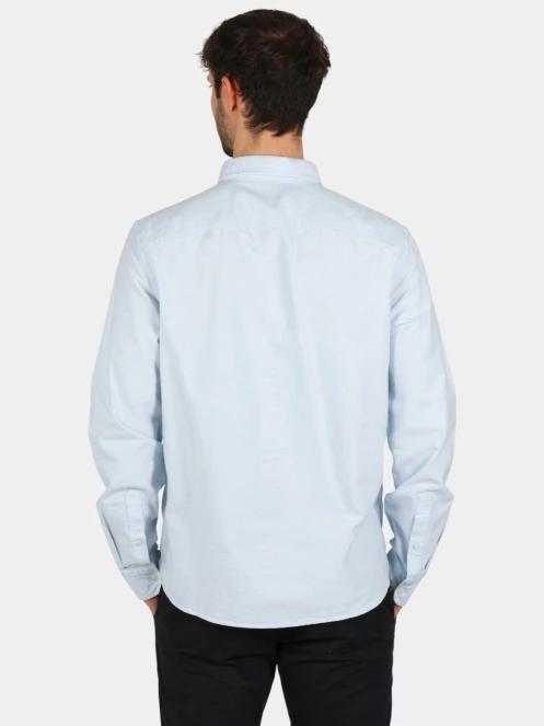 camasa cu maneci lungi pt. barbati Timberland Oxford Shirt albastru deschis 4