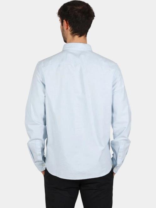 camasa cu maneci lungi pt. barbati Timberland Oxford Shirt albastru deschis 4