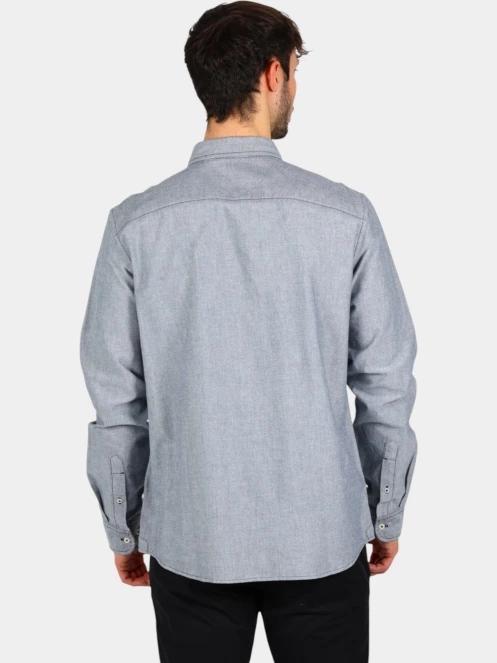 camasa cu maneci lungi pt. barbati Timberland Oxford Shirt albastru 4