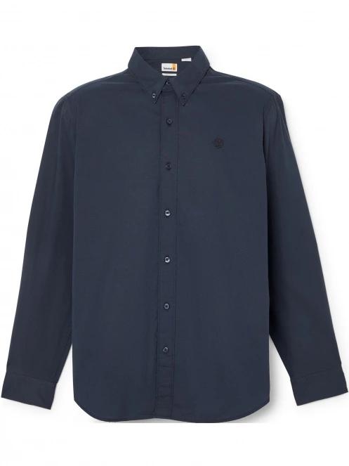 camasa cu maneci lungi pt. barbati Timberland Stretch Poplin Shirt albastru inchis 7