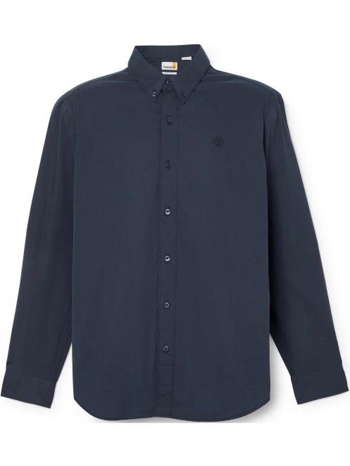 camasa cu maneci lungi pt. barbati Timberland Stretch Poplin Shirt albastru inchis 7