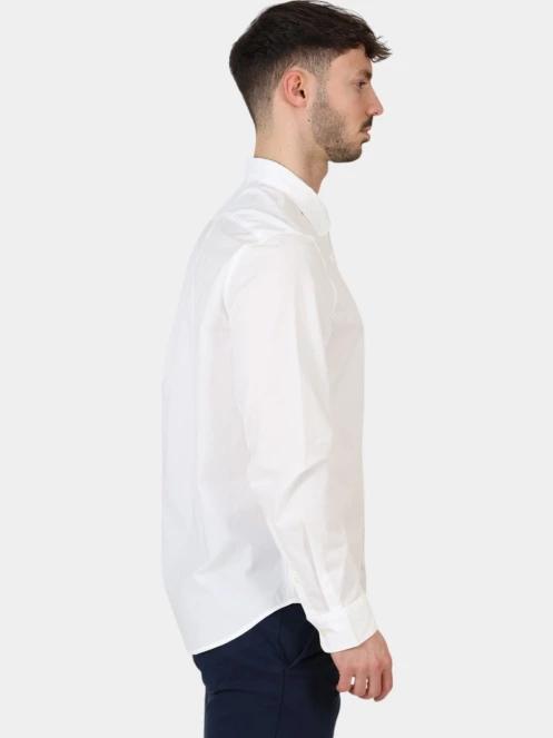 camasa cu maneci lungi pt. barbati Timberland Long Sleeve Stretch Poplin Shirt alb 5