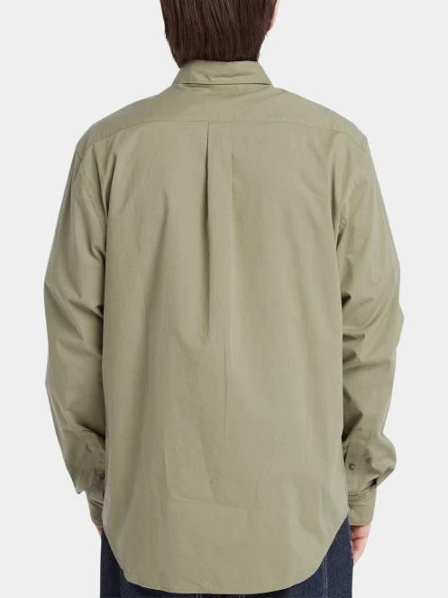 camasa cu maneci lungi pt. barbati Timberland Long Sleeve Stretch Poplin Shirt verde 3