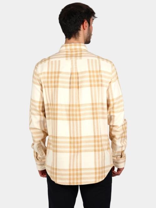 camasa cu maneci lungi pt. barbati Timberland Midweight  Flannel Check Shirt albastru 4