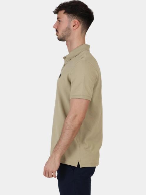 tricou cu guler pt. barbati Timberland Pique Short Sleeve Polo oliv 3