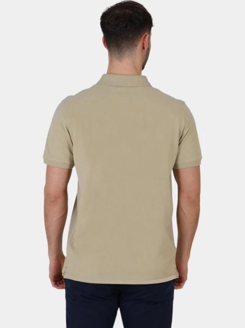 tricou cu guler pt. barbati Timberland Pique Short Sleeve Polo oliv 4