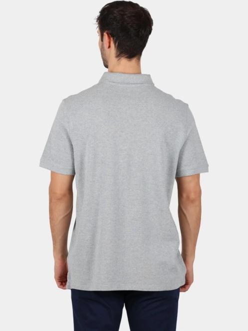 tricou cu guler pt. barbati Timberland Pique Short Sleeve Polo gri 4