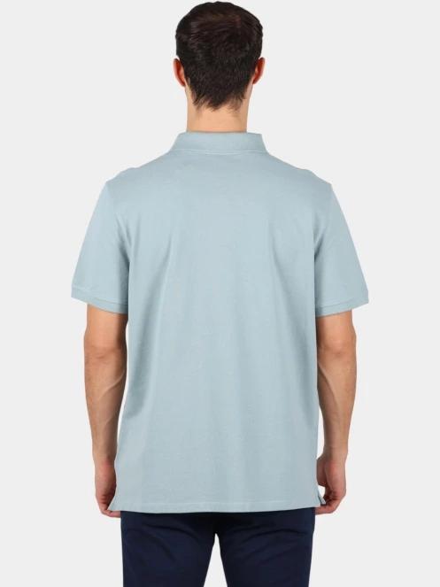 tricou cu guler pt. barbati Timberland Pique Short Sleeve Polo gri 4