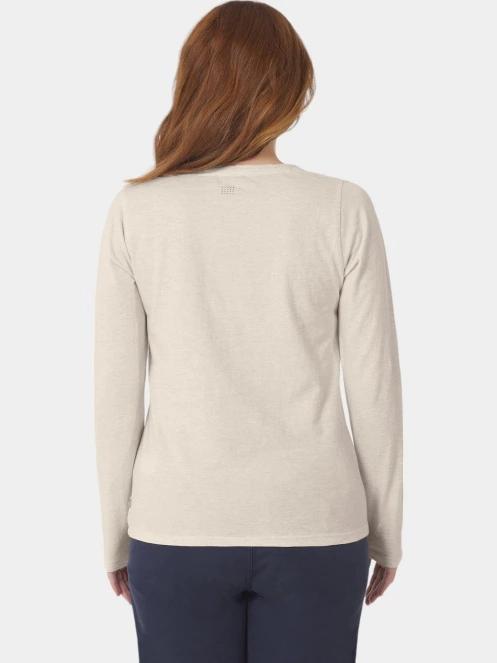 tricou cu maneci lungi pt. femei TBS Adinalon nisip 3