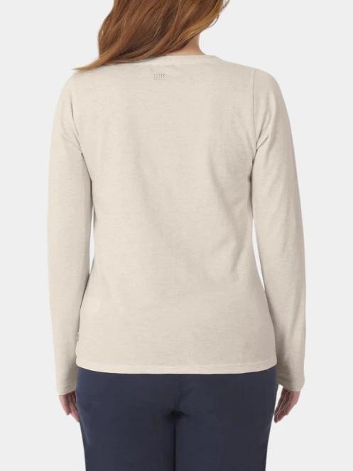 tricou cu maneci lungi pt. femei TBS Adinalon nisip 3