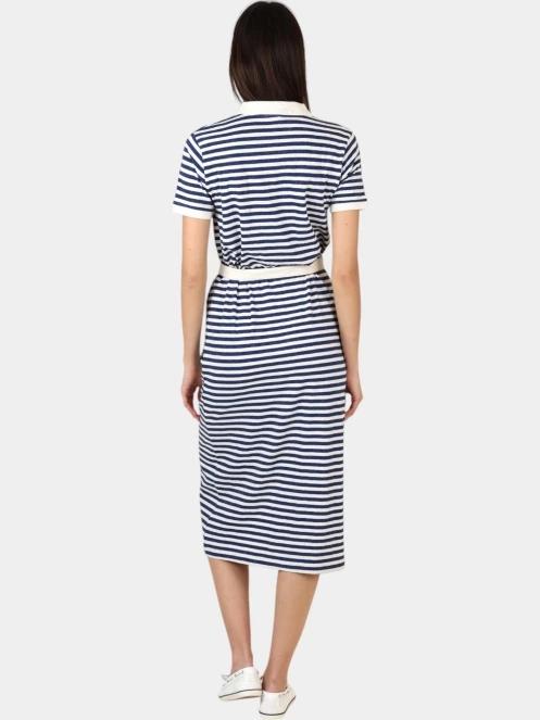 rochie midi pt. femei TBS Adiolrob albastru inchis 4