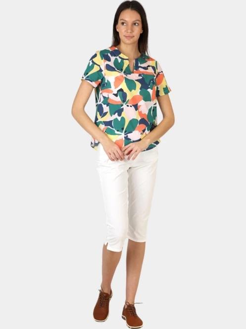 bluza cu maneci scurte pt. femei TBS Aglaemis multicolor 6