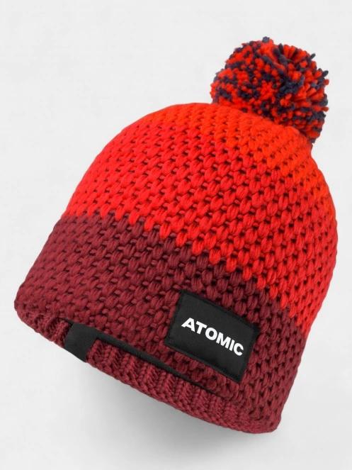 caciula cu mot Atomic Racing Beanie rosu 2