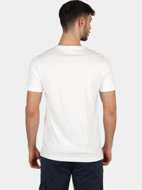 tricou cu maneci scurte pt. barbati TBS Albertee alb 4