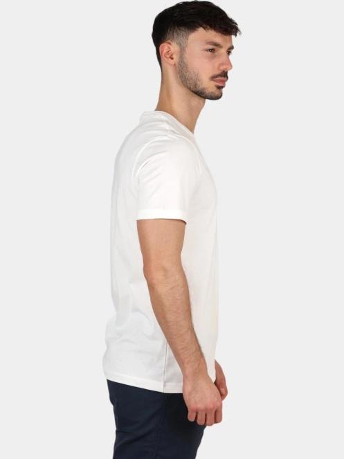 tricou cu maneci scurte pt. barbati TBS Albertee alb 5