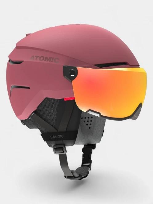 casca de protectie Atomic Savor Visor Stereo bordo 2