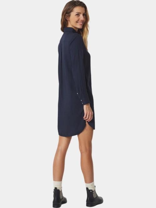 rochie pt. femei TBS Anaelrob albastru inchis 3