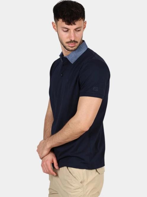 tricou cu maneci scurte pt. barbati TBS Arsonpol albastru inchis 3