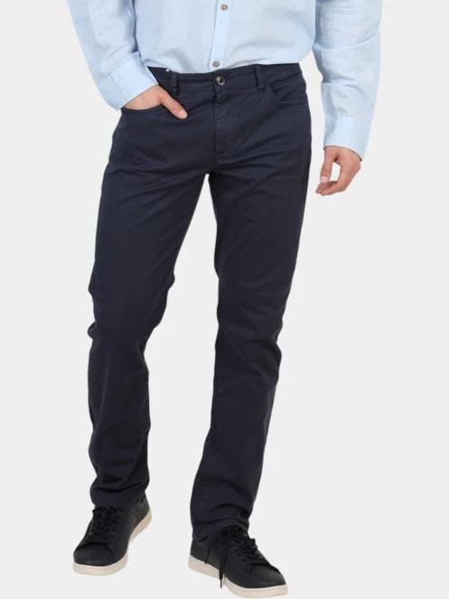 pantaloni lungi pt. barbati TBS Arturpan albastru inchis 2
