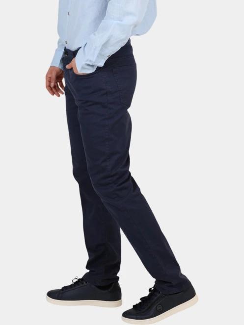 pantaloni lungi pt. barbati TBS Arturpan albastru inchis 3