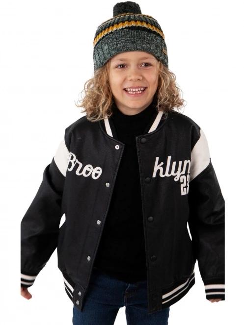caciula cu mot Barts Goser Beanie Kids gri 3